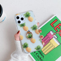 Pineapple and Sunflower Silica Soft Case
