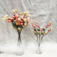Décoration d'arrangement floral d'oeuf de Pâques