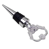 Decorative Silver or Bronze Wine Bottle Stoppers
