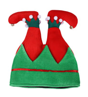 Christmas Elves Stand on their Hats
