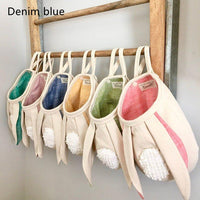 Fabric Bunny Ear Hanging Easter Bags