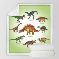 Couvertures de dinosaures super douces
