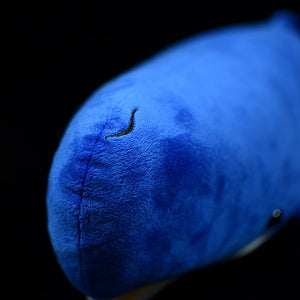 Cute sperm whale plush toy