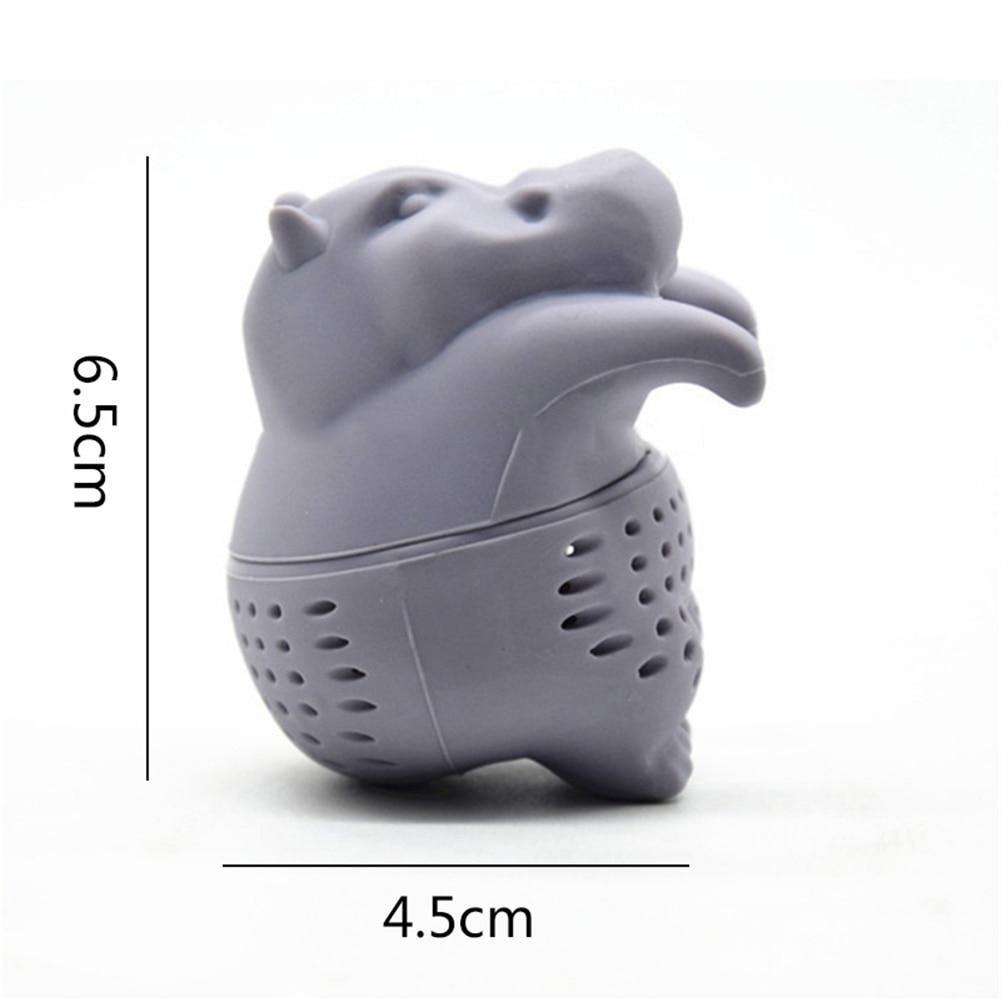 Hippo Shape Silicone Tea Infuser | Only Inspired Gifts Boutique