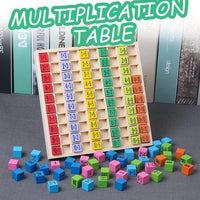 Tabla de multiplicar con bloques