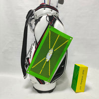 Almohadilla de medición de dirección de detección de marca de golpe para práctica de Swing de Golf

