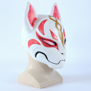 Máscara de disfraz de zorro anime