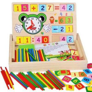 Caja de actividades educativas matemáticas