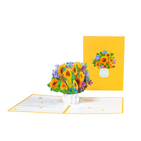 Cartes de fête des mères, cadeaux créatifs, carte de vœux 3D, tridimensionnelle, papier fait à la main, fleurs de roses sculptées