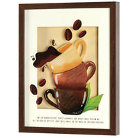 My Cup Runneth Over Psalm 23:5-6 Wall Decor
