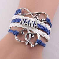 Bracelet superposé Infinity Love Nana