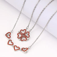 Clover Hearts Necklace
