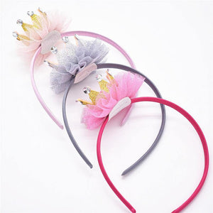 Princess Crown Flower Headband (Child)