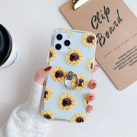 Pineapple and Sunflower Silica Soft Case