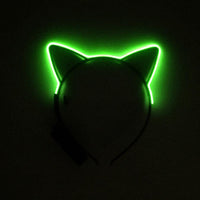 Bandeau d’oreille de chat Glowing Line
