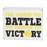 Sports Battle Victory Box Signs