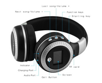 Auriculares Bluetooth con FM

