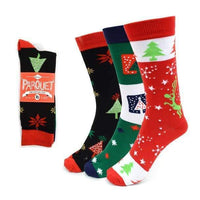 Christmas Crew Socks - 3 Pack
