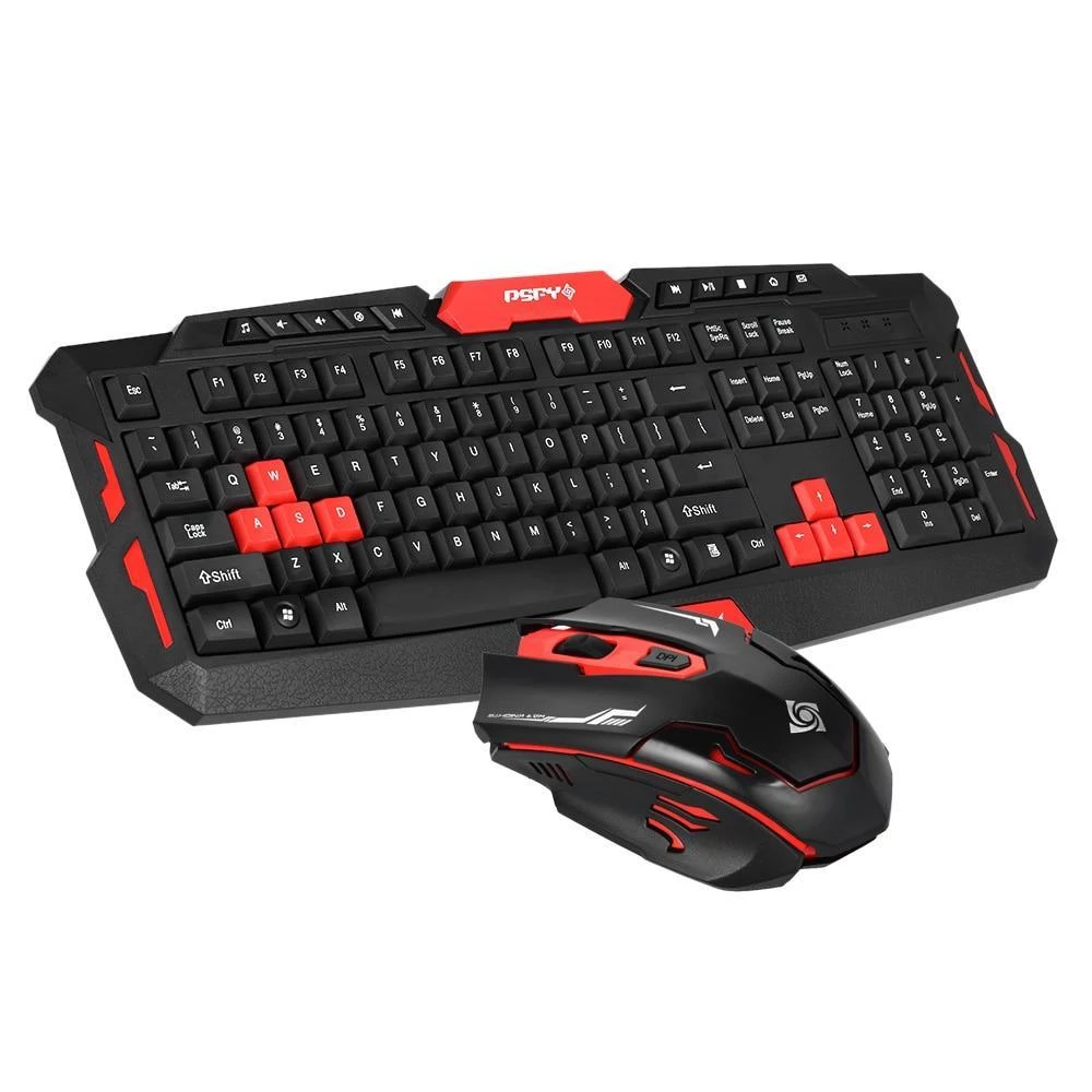 Wireless Gaming Keyboard Mouse Combo