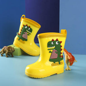 Cartoon Dinosaur Rain Boots (Child)