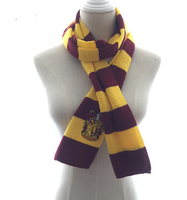 Bufandas con insignia de la universidad de Harry Potter
