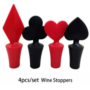 Card Suit Wine Stoppers