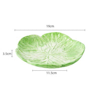 Spring Cabbage Rabbit Accented Tableware
