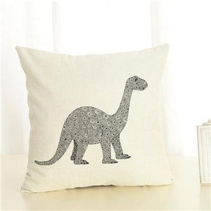 Dinosaur Print Throw Pillow Covers