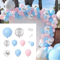 Guirlande de ballons macarons en arc, décoration de fête d'anniversaire et de mariage