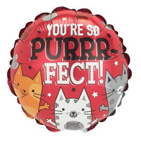 You're So Purrr-Fect Inflated Balloon