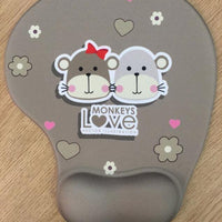 Cute Mouse Pads w/ Wrist Support