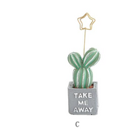 Porte-message cactus