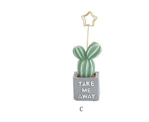 Porte-message cactus