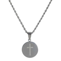 Sport Medal With Cross Necklaces