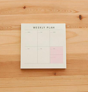 Weekly/Monthly/Checklist Planner Notepads