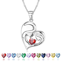 S925 Sterling Silver Best Mom Necklace Mother's Day Series Necklace
