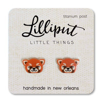 Red Panda / Firefox Earrings