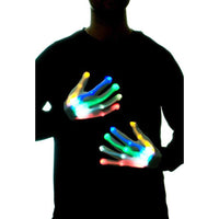 Guantes de mano de esqueleto iluminados
