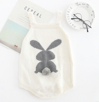 Cute Bunny Rabbit Knit Romper (Baby)
