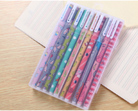 Set de bolígrafos de gel de colores

