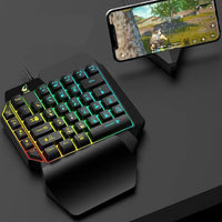 Mobile Gaming Keyboard and Mouse Set