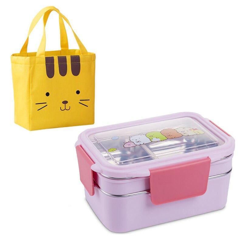 Stainless Steel Insulated Lunch Box & Bag