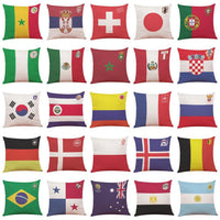 Fundas de almohada para el equipo de fútbol de la Copa Mundial 2020