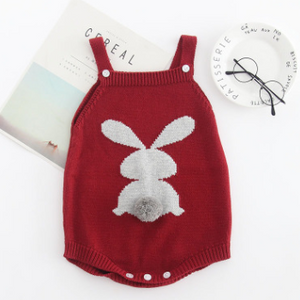 Cute Bunny Rabbit Knit Romper (Baby)