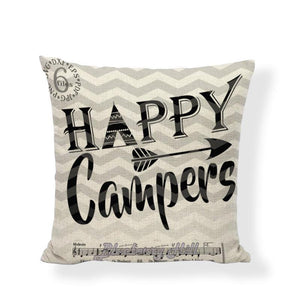Housses de coussin Happy Camper