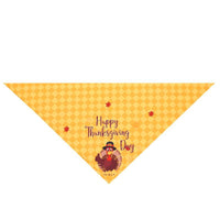 Écharpe bandana pour animaux de compagnie de Thanksgiving
