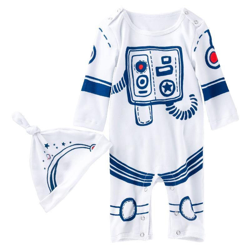 Mono de traje espacial de astronauta (bebé/niño pequeño)