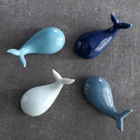 Porte-baguettes en poterie petite baleine