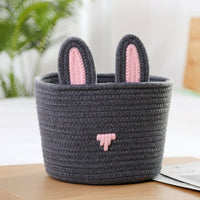 Adorable Woven Rope Storage Baskets
