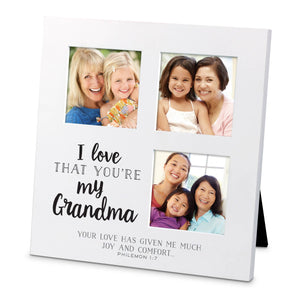 I Love That You're My Grandma Small Collage Frame